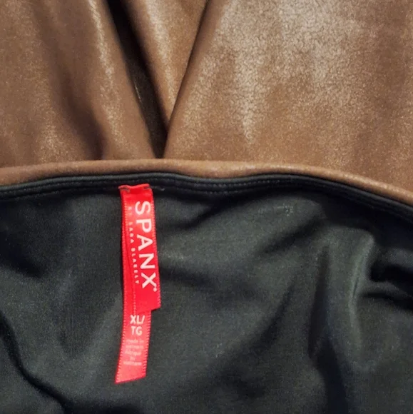 SPANX Brown Leggings - Picture 2 of 4